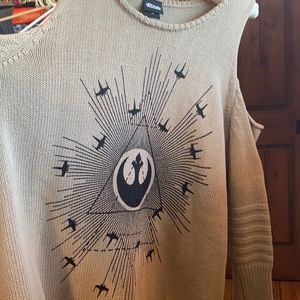 NWOT Star Wars Rebel Alliance sweater